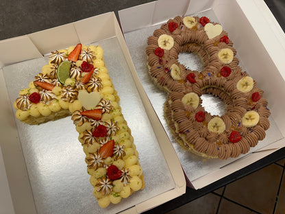 Number Cake & Letter Cake & Design Personnalisé
