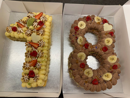 Number Cake & Letter Cake & Design Personnalisé