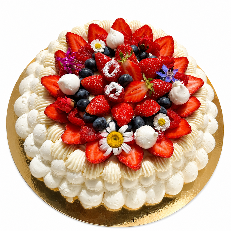 Pavlova aux fruits
